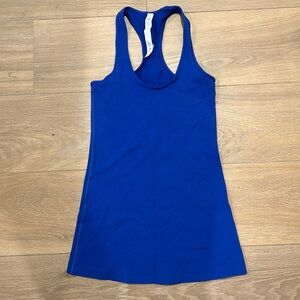 Lululemon Cool Racerback royal blue size 4